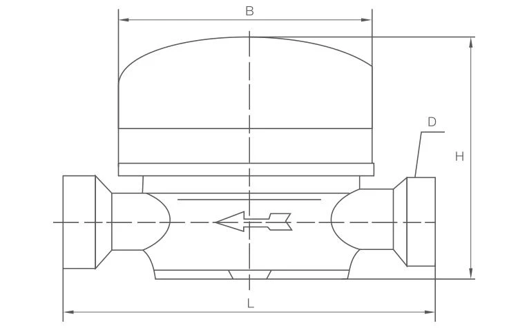 single jet water meter dimension single jet water meter dimension