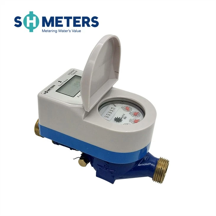 Brass Body Prepaid IC Card Water Meter Brass Body Prepaid IC Card Water Meter