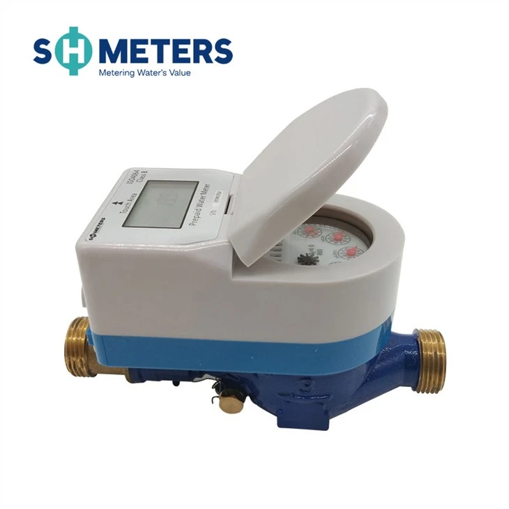 Brass Body Prepaid IC Card Water Meter Brass Body Prepaid IC Card Water Meter