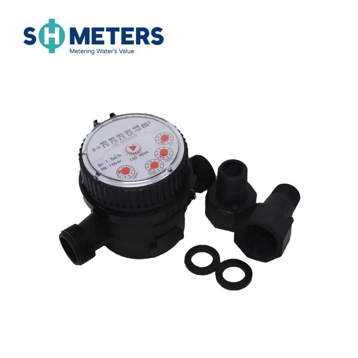 DN15mm Cold Plastic Single Jet Water Meters DN15mm Cold Plastic Single Jet Water Meters