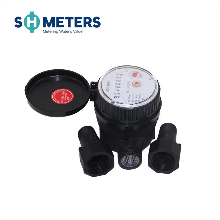 DN15mm Cold Plastic Single Jet Water Meters DN15mm Cold Plastic Single Jet Water Meters