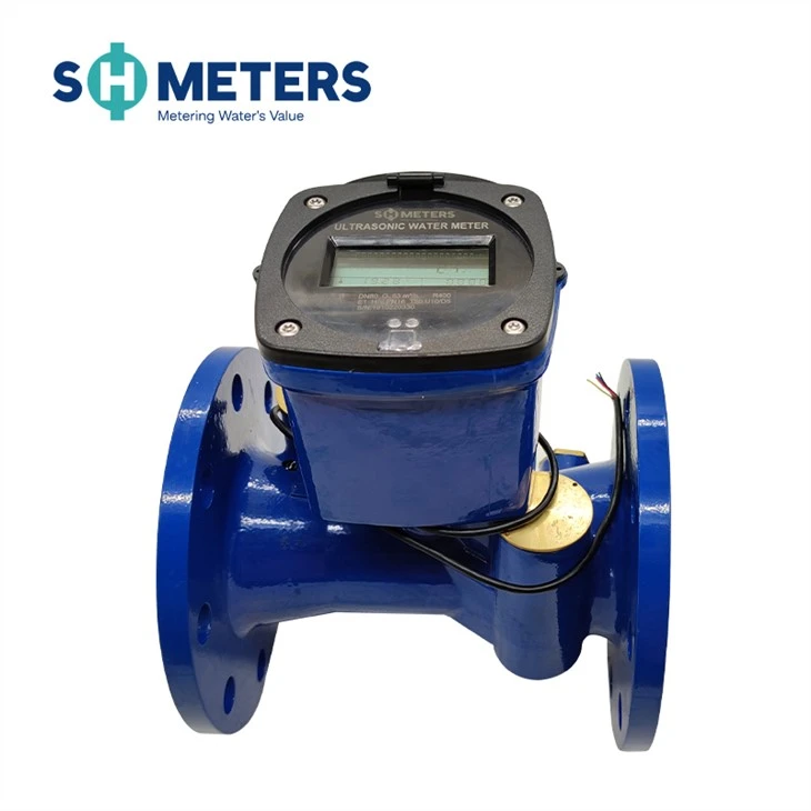 DN300 þráðlaus fjarstýrð ultrasonic vatnsmælir
