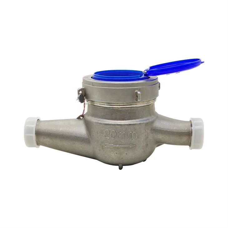 Stainless Steel Water Meter Screw End For Residential Size 0.5 Inch Stainless Steel Water Meter Screw End For Residential Size 0.5 Inch